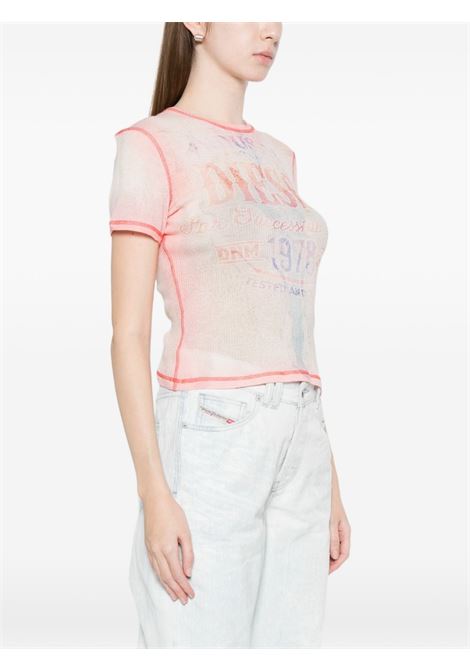 t-shirt t-iana donna rosa DIESEL | A23519 0HGCN42AA